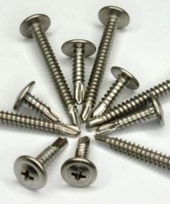 Vít tự khoan đầu dù inox